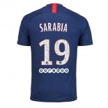 Maglia Paris Saint Germain NO.19 Sarabia Home 2019 2020 Blu