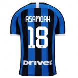 Maglia Inter Milan NO.18 Asamoah Home 2019 2020 Blu
