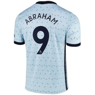 Maglia Chelsea NO.9 Abraham Away 2020 2021 Blu