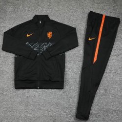 Felpa Paesi Bassi 2020 Nero