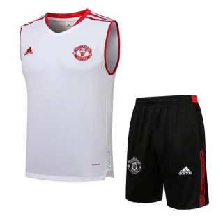 Maglia Manchester United Senza Maniche Set Completo 2021 2022