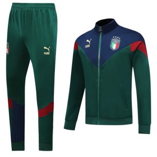 Felpa Italia 2019 Verde Blu Rosso