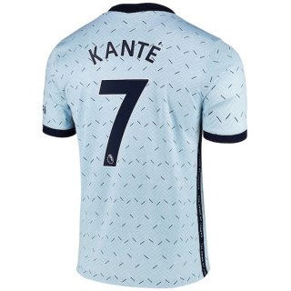 Maglia Chelsea NO.7 Kante Away 2020 2021 Blu