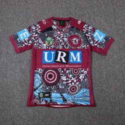 Thailandia Maglia Manly Sea Eagles Indígena 2017 2018 Rosso