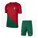 Maglia Portogallo Home Bambino 2022 2023 Maglia Portogallo Home Bambino 2022 2023