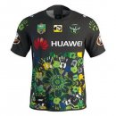 Thailandia Maglia Canberra Raiders 2018 Nero Verde Thailandia Maglia Canberra Raiders 2018 Nero Verde