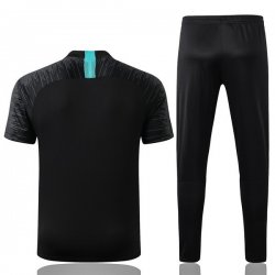 Maglia di Formazione Set Completo Barcellona 2019 2020 Nero Verde