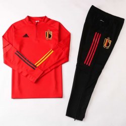 Felpa Belgio 2020 Rosso Nero Felpa Belgio 2020 Rosso Nero
