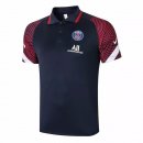 Polo Paris Saint Germain 2020 2021 Blu Navy Rosso