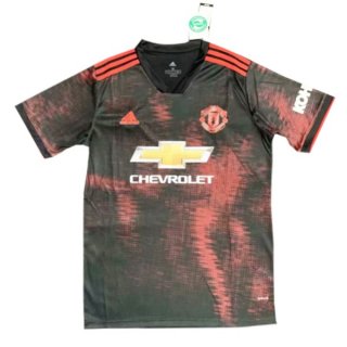 Maglia di Formazione Manchester United 2019 2020 Nero Rosso