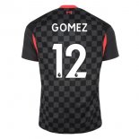 Maglia Liverpool NO.12 Gomez Terza 2020 2021 Nero