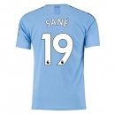 Maglia Manchester City NO.19 Sane Home 2019 2020 Blu Maglia Manchester City NO.19 Sane Home 2019 2020 Blu