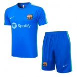 Maglia Formazione Barcellona Set Completo 2023 2024 Blu