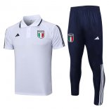 Polo Italia Set Completo 2023 2024 Bianco Blu