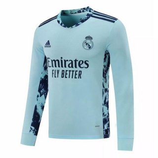 Thailandia Maglia Real Madrid Home ML 2020 2021 Blu