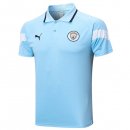 Polo Manchester City 2023 2024 Blu Polo Manchester City 2023 2024 Blu