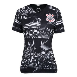 Maglia Corinthians Paulista Terza Donna 2019 2020 Nero