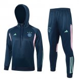 Felpa Cappuccio Ajax 2024 Blu Felpa Cappuccio Ajax 2024 Blu