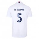 Maglia Real Madrid Home NO.5 Varane 2020 2021 Bianco