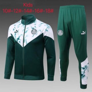 Bambino Giacca Palmeiras 2023 2024 Verde Bianco