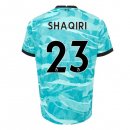 Maglia Liverpool NO.23 Shaqiri Away 2020 2021 Blu