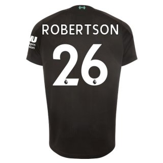 Maglia Liverpool NO.26 Robertson Terza 2019 2020 Nero