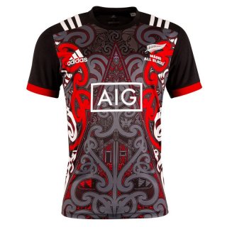 Maglia di Formazione Rugby All Blacks 2018 Nero