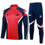 Felpa Allenamento Arsenal 2024 2025 Rosso Blu