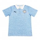 Polo Manchester City 2020 2021 Blu Bianco Polo Manchester City 2020 2021 Blu Bianco