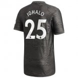 Maglia Manchester United NO.25 Ighalo Away 2020 2021 Nero