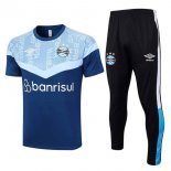 Maglia Gremio Set Completo 2023 2024 Grigio Blu Nero Maglia Gremio Set Completo 2023 2024 Grigio Blu Nero
