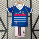 Maglia Francia Home Retro Bambino 1998 Maglia Francia Home Retro Bambino 1998