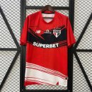Thailandia Maglia Sao Paulo Pre-Match 2025 2026 Rosso