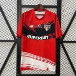Thailandia Maglia Sao Paulo Pre-Match 2025 2026 Rosso Thailandia Maglia Sao Paulo Pre-Match 2025 2026 Rosso