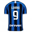 Maglia Inter Milan NO.9 Lukaku Home 2019 2020 Blu