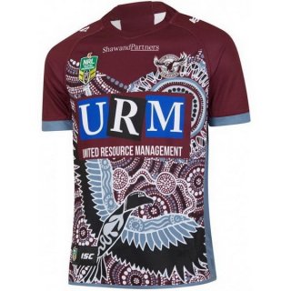 Thailandia Maglia Manly Sea Eagles 2018 Rosso
