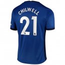 Maglia Chelsea NO.21 Chilwell Home 2020 2021 Blu