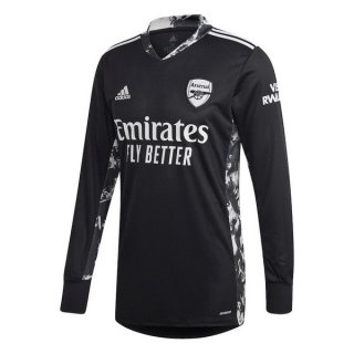 Thailandia Maglia Arsenal Home Ml Portiere 2020 2021 Nero
