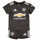 Maglia Manchester United Away Bambino 2020 2021 Nero Maglia Manchester United Away Bambino 2020 2021 Nero