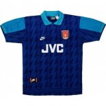 Thailandia Maglia Arsenal Away Retro 1994 1995 Blu Thailandia Maglia Arsenal Away Retro 1994 1995 Blu