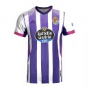Thailandia Maglia Real Valladolid Home 2020 2021 Bianco Porpora