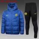 Piumino Inter Milan Set Completo 2024 2025 Blu Piumino Inter Milan Set Completo 2024 2025 Blu