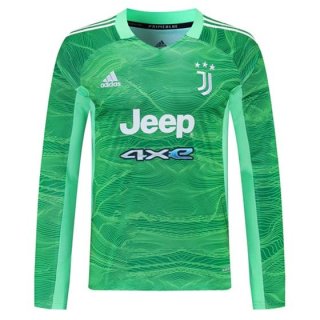 Thailandia Maglia Juventus Portiere ML 2021 2022 Verde