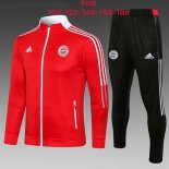 Bambino Giacca Bayern Monaco 2022 Rosso Nero 1 Bambino Giacca Bayern Monaco 2022 Rosso Nero 1