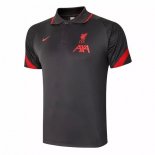 Polo Liverpool 2020-2021 Nero Rosso