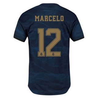Maglia Real Madrid NO.12 Marcelo Away 2019 2020 Blu