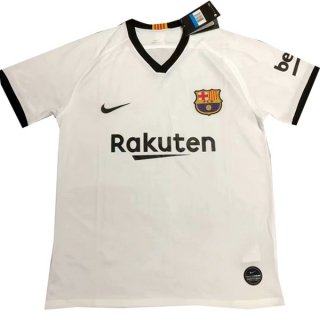 Maglia di Formazione Barcellona 2019 2020 Bianco Nero