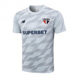 Maglia Formazione Sao Paulo 2024 2025 Grigio Maglia Formazione Sao Paulo 2024 2025 Grigio