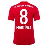 Maglia Bayern Munich NO.8 Martinez Home 2019 2020 Rosso