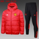Piumino Manchester United Set Completo 2024 2025 Rosso
